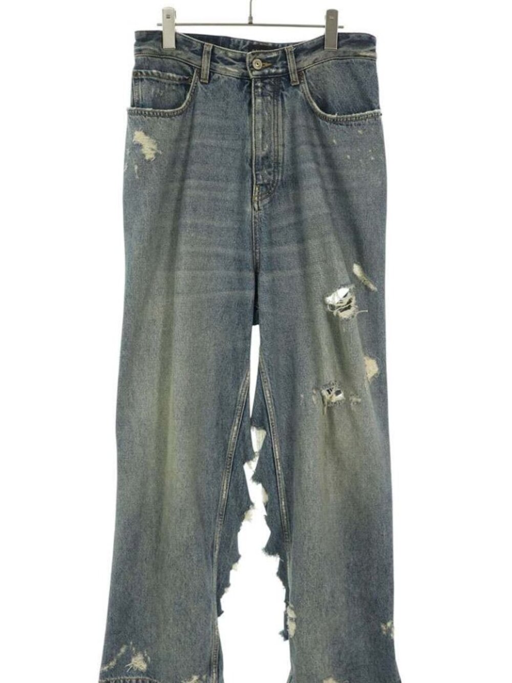 Balenciaga Super Destroy Denim Pants XXS